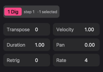 Check the selected count before turning a device control.